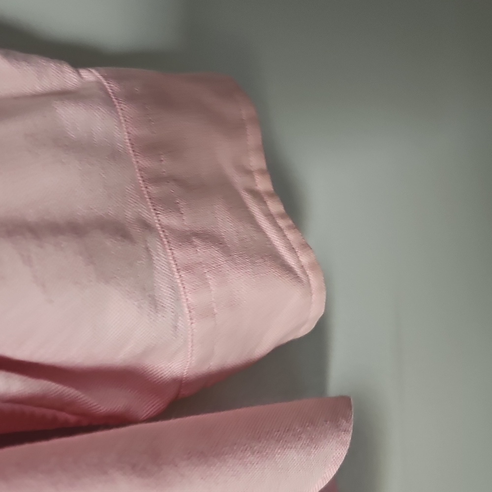 Vineyard Vines Men's Medium Red Check Plaid & Ralph Lauren Peach Button Down - Picture 13 of 16